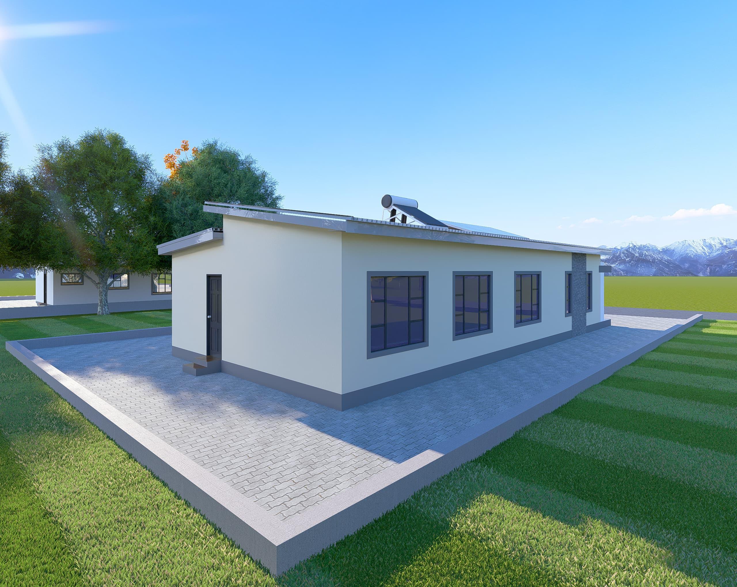 Option III — 125sqm 4-bedroom home