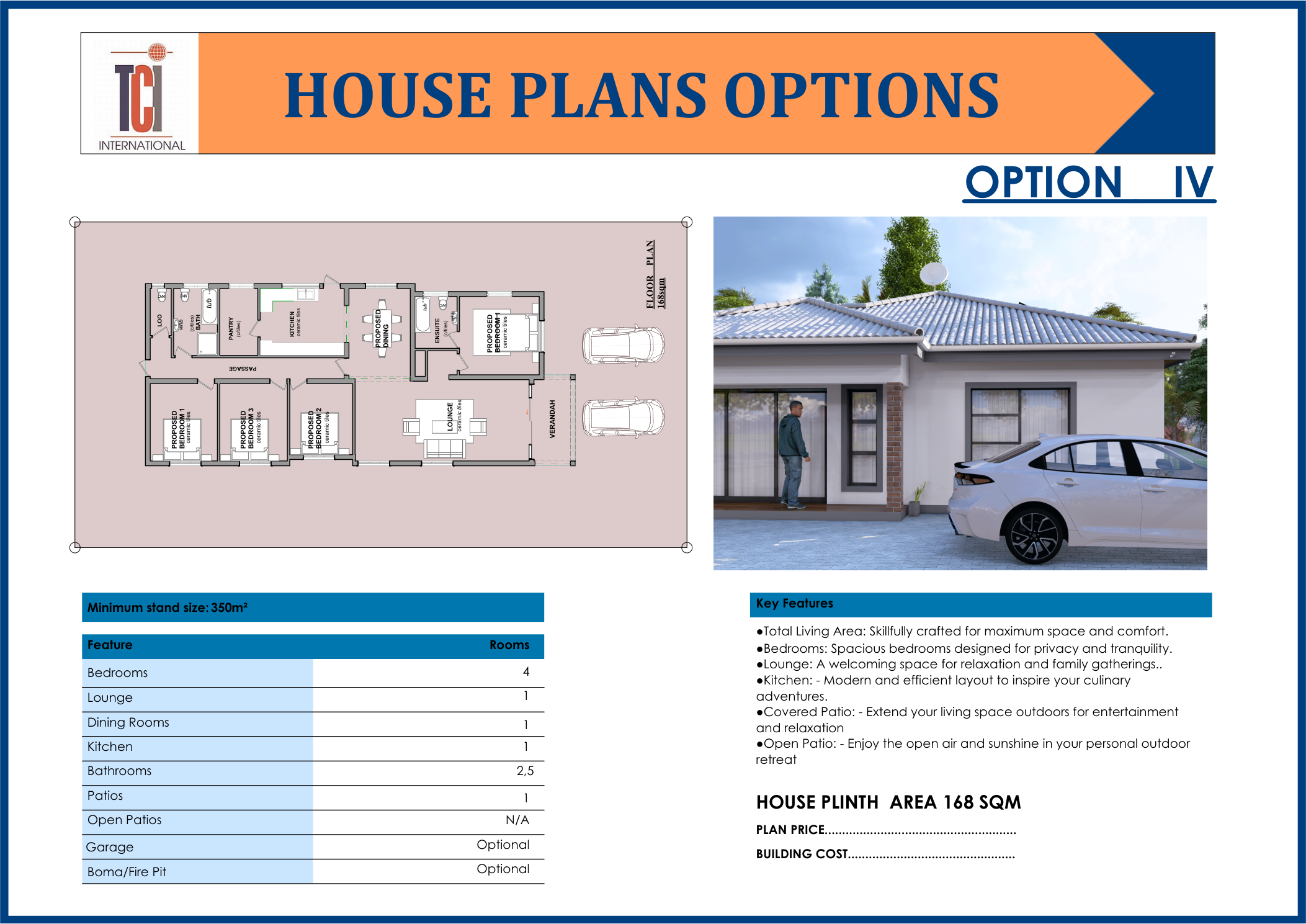 Option IV Floor Plan
