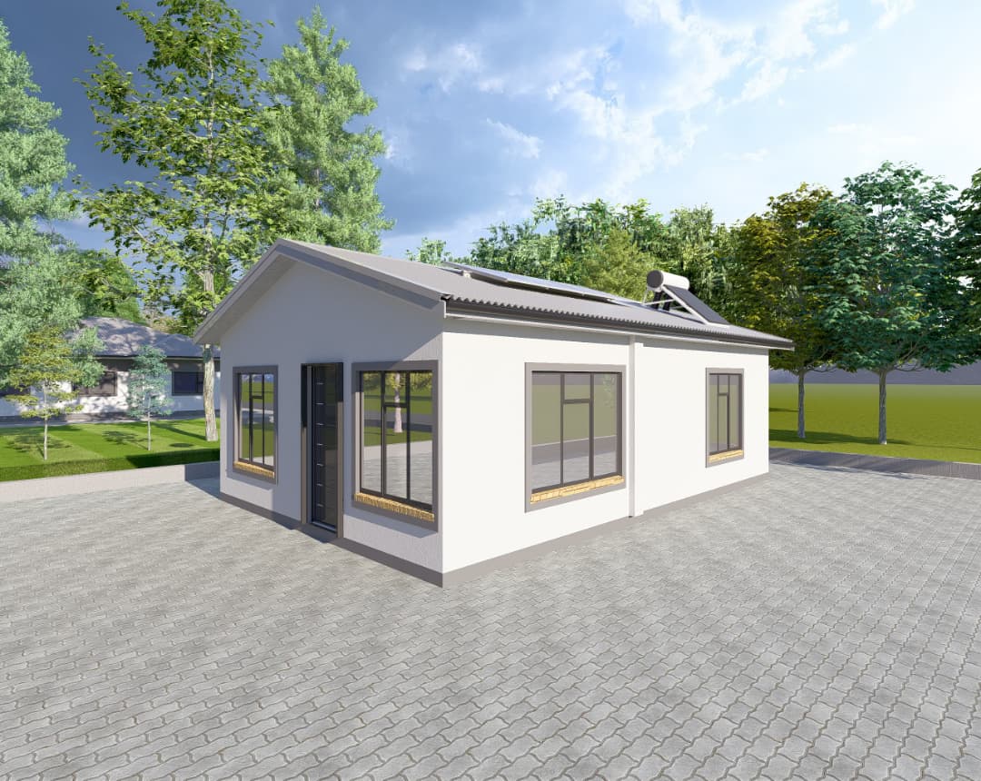 Modern 3-bedroom home design